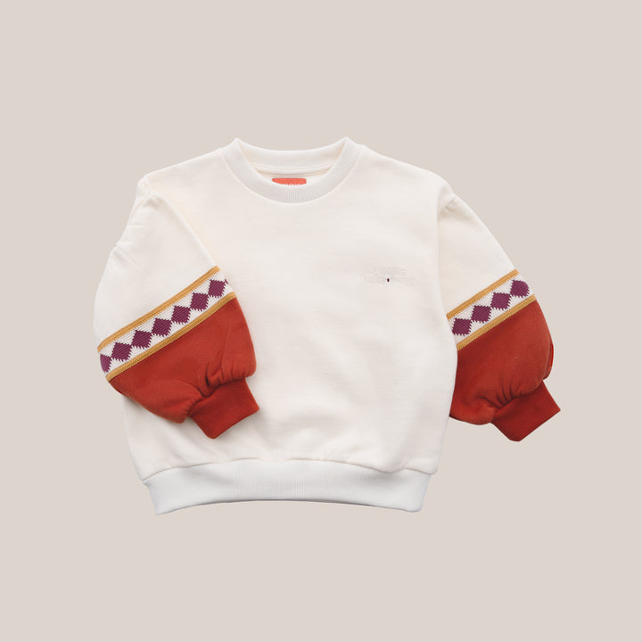 MATI SWEATSHIRT-Butter Milk