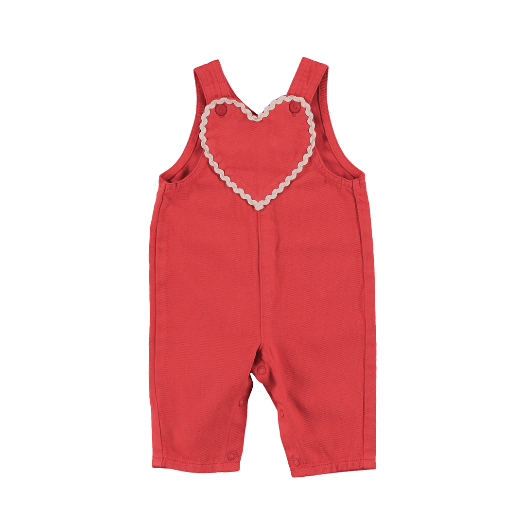 Maya Overall - Denim Zigzag
