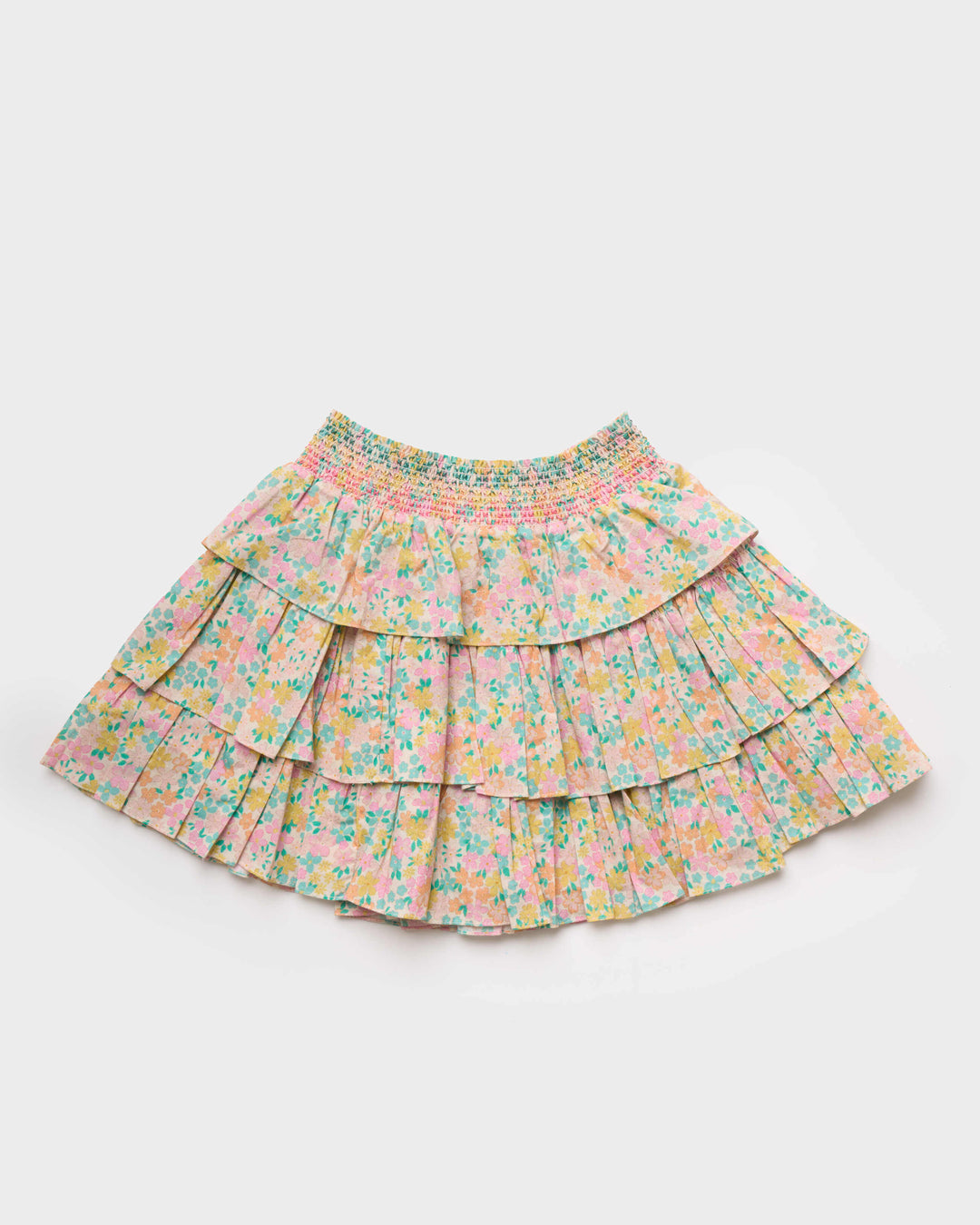 MELISSA SKIRT LONG-EMMA FLORAL MINT