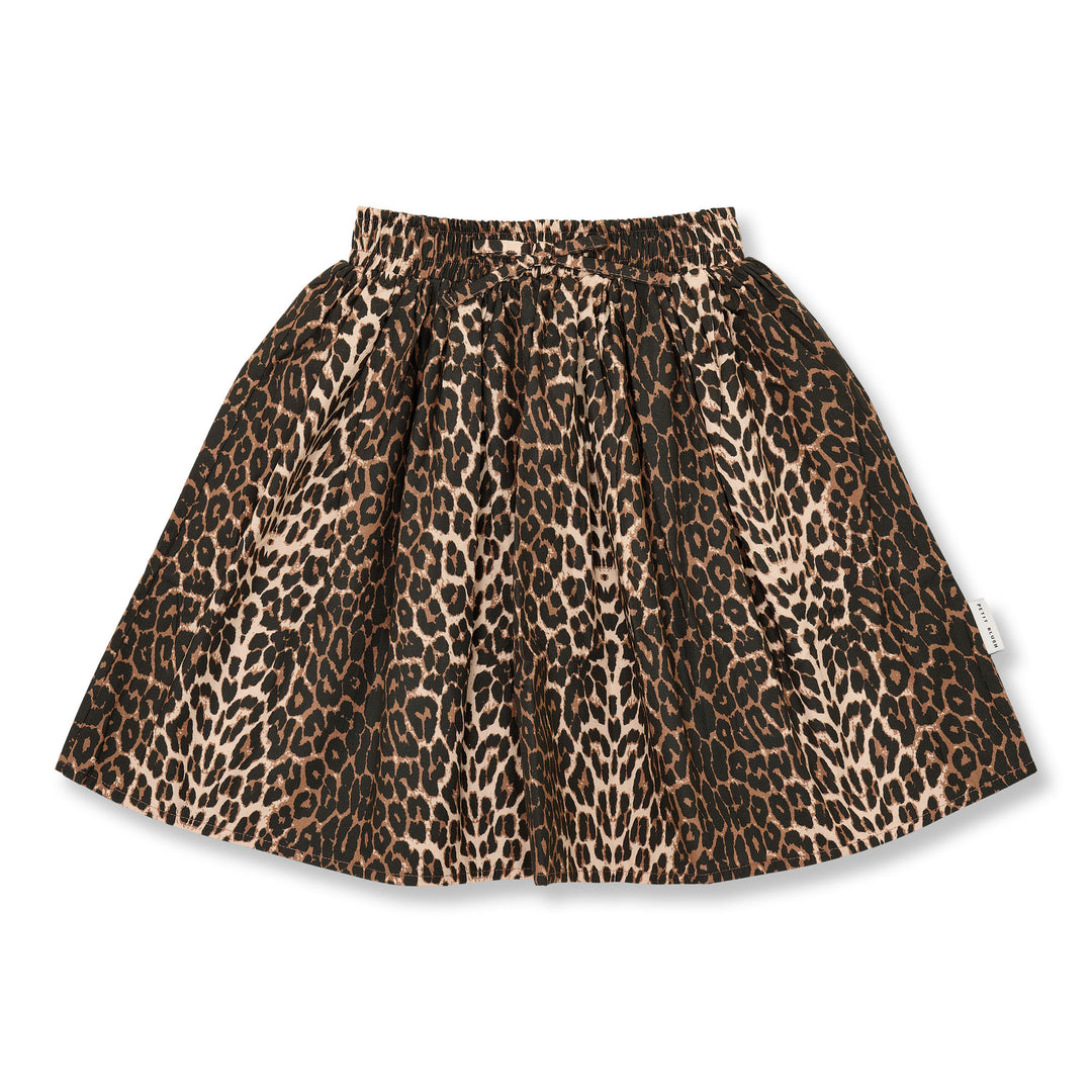 502 Midi Skirt - Leopard AOP