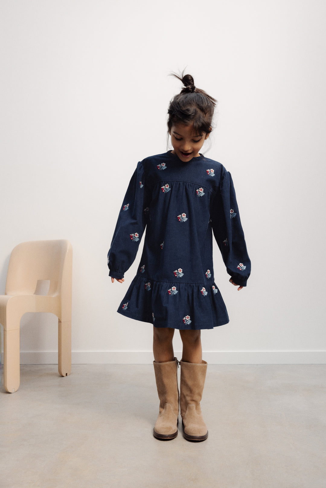 W26KDRE157 Mira Dress  Mira Embroidery