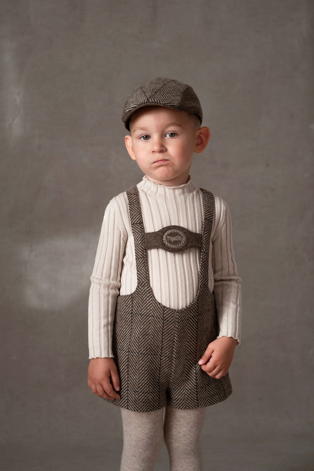 Mod.25.2 Sand funnel collar ribbed jersey