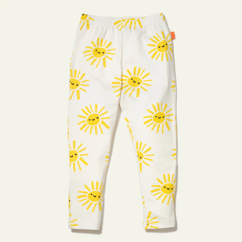 SUN LEGGINGS-Natural/Yellow-Natural/Yellow