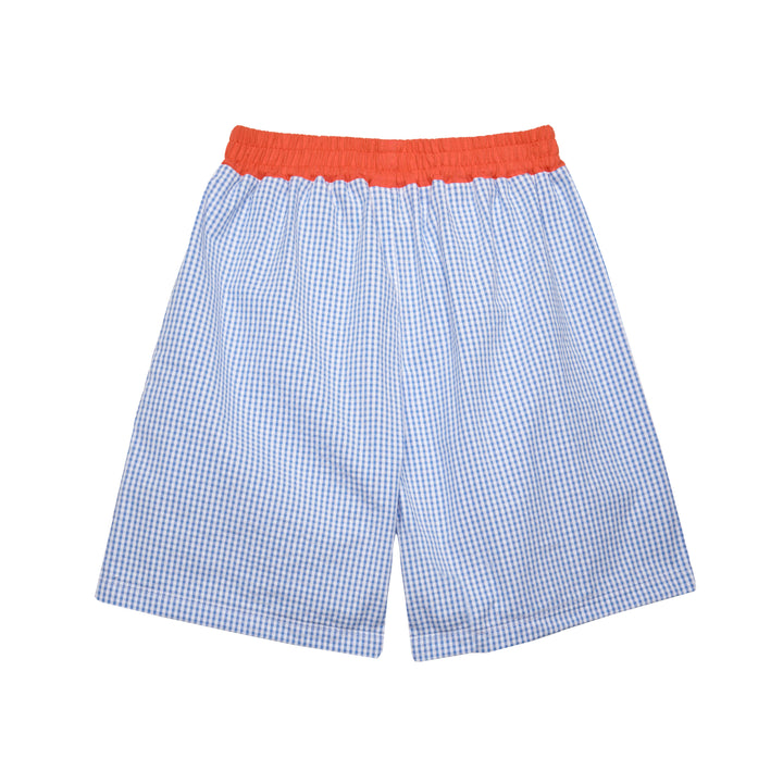 ALASSIO SHORTS-Sky Check