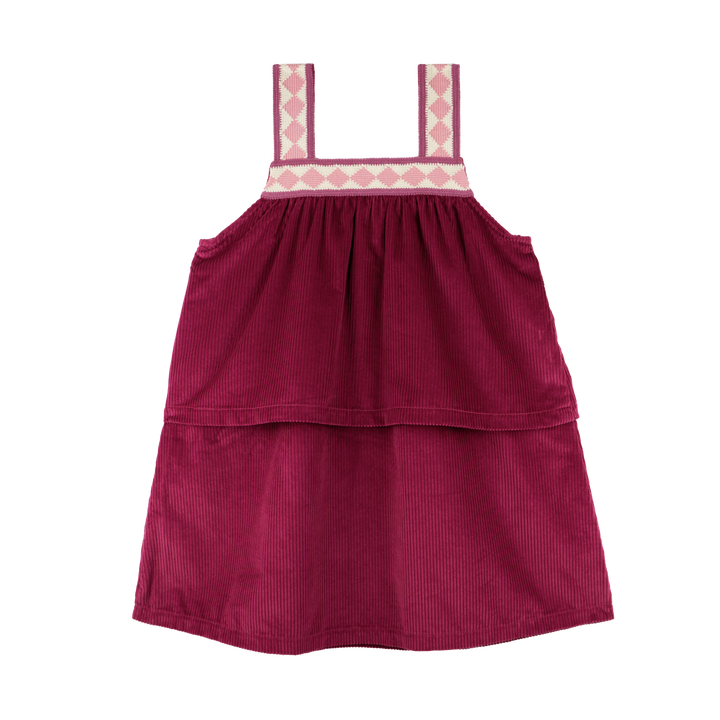 CRISTINA MAGENTA CORDURO CRISTINA DRESS