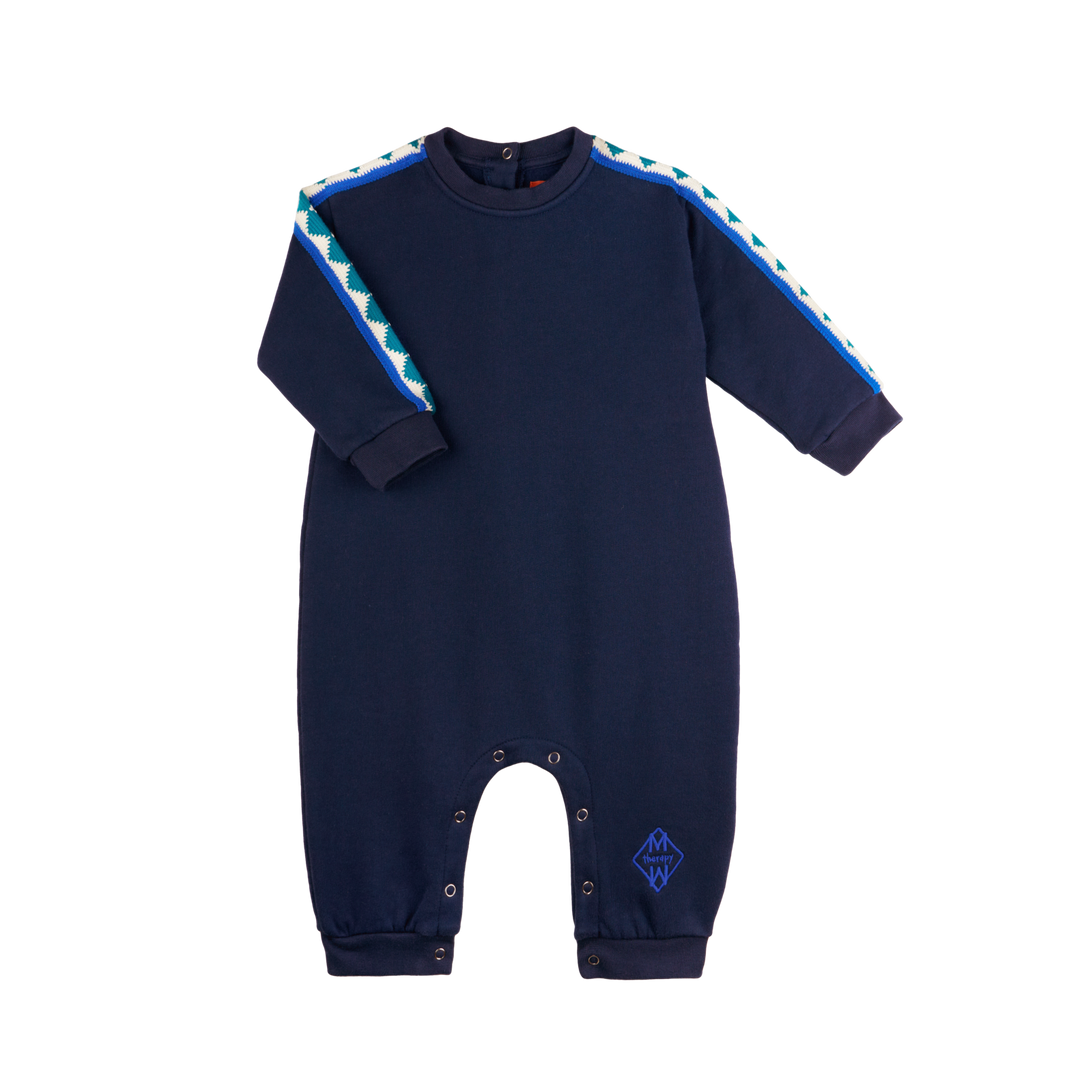 MMT GIUSY MIDNIGHT BLUE GIUSY BABY COTTON OVERALL