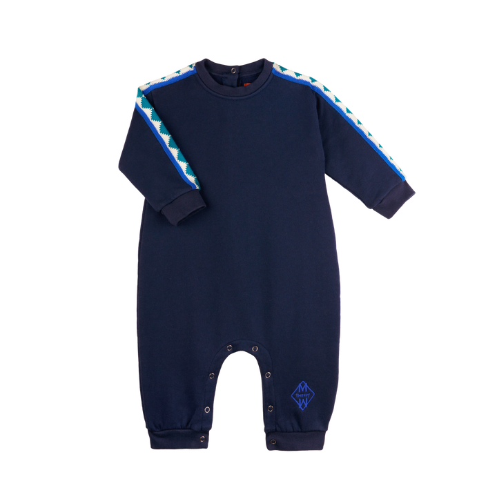 MMT GIUSY MIDNIGHT BLUE GIUSY BABY COTTON OVERALL