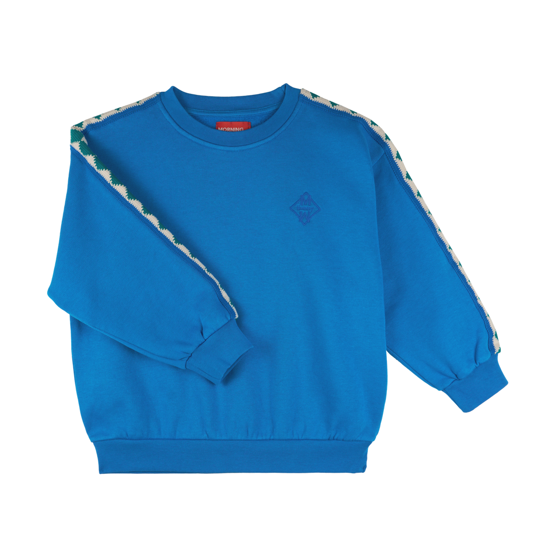 MMT NICO BLUETTE NICO SWEATSHIRT OCERSIZE BALLOON FIT