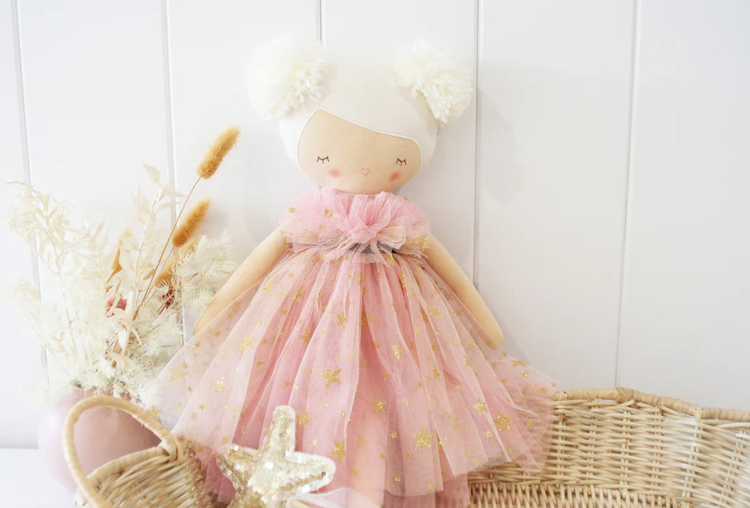 N10760GS-2 - Alimrose Halle Ballerina Doll 48cm (Fair & Strawberry Blonde)