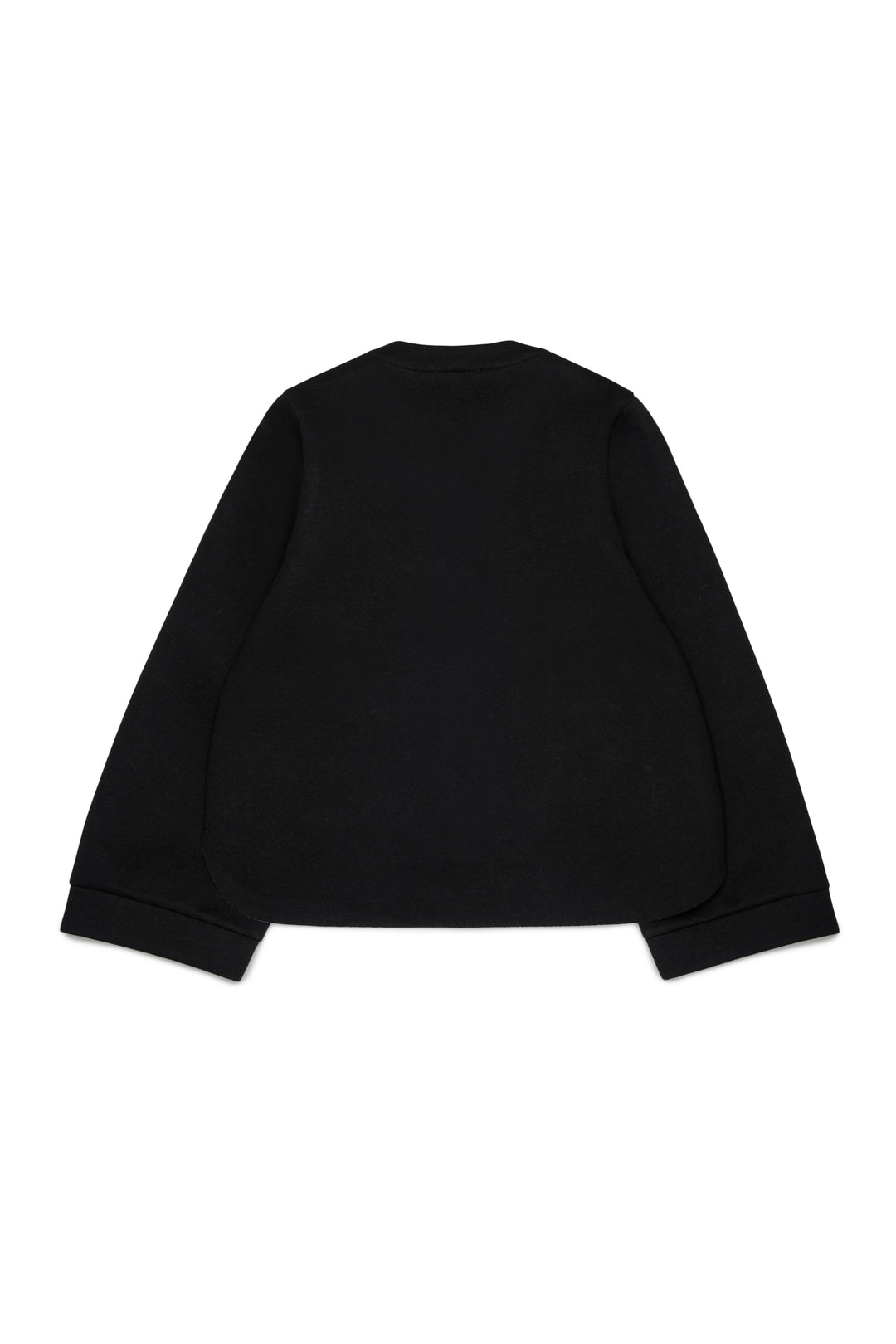 N210FG N0516 BLACK NEOPRENE VNECK CARDIGAN WITH BLUE STRIPE LINING