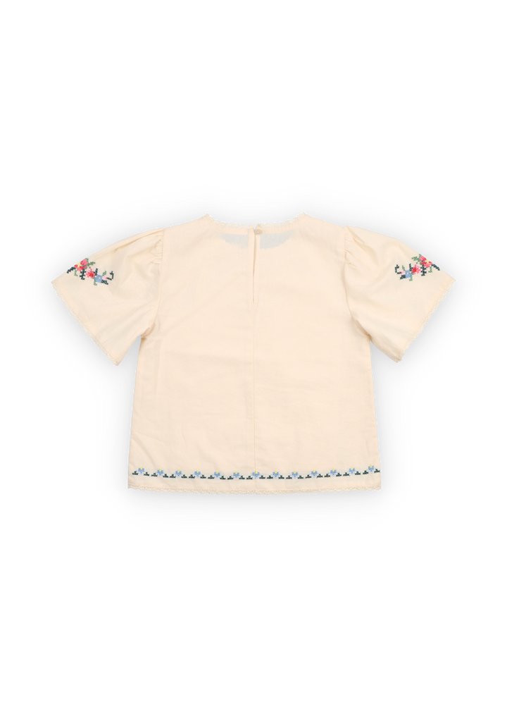 Narcise Blouse -Ecru