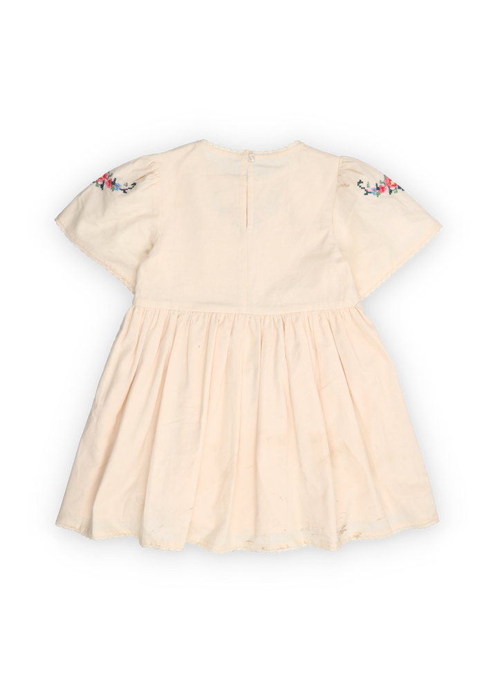 Narcise Special Dress -Ecru