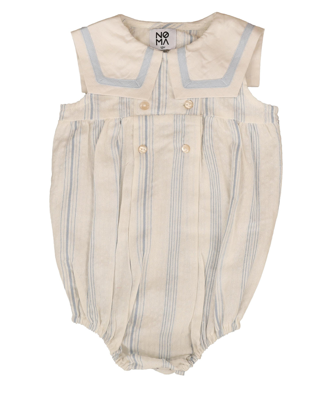 NBB472 SAILOR BOYS ROMPER-BLUE