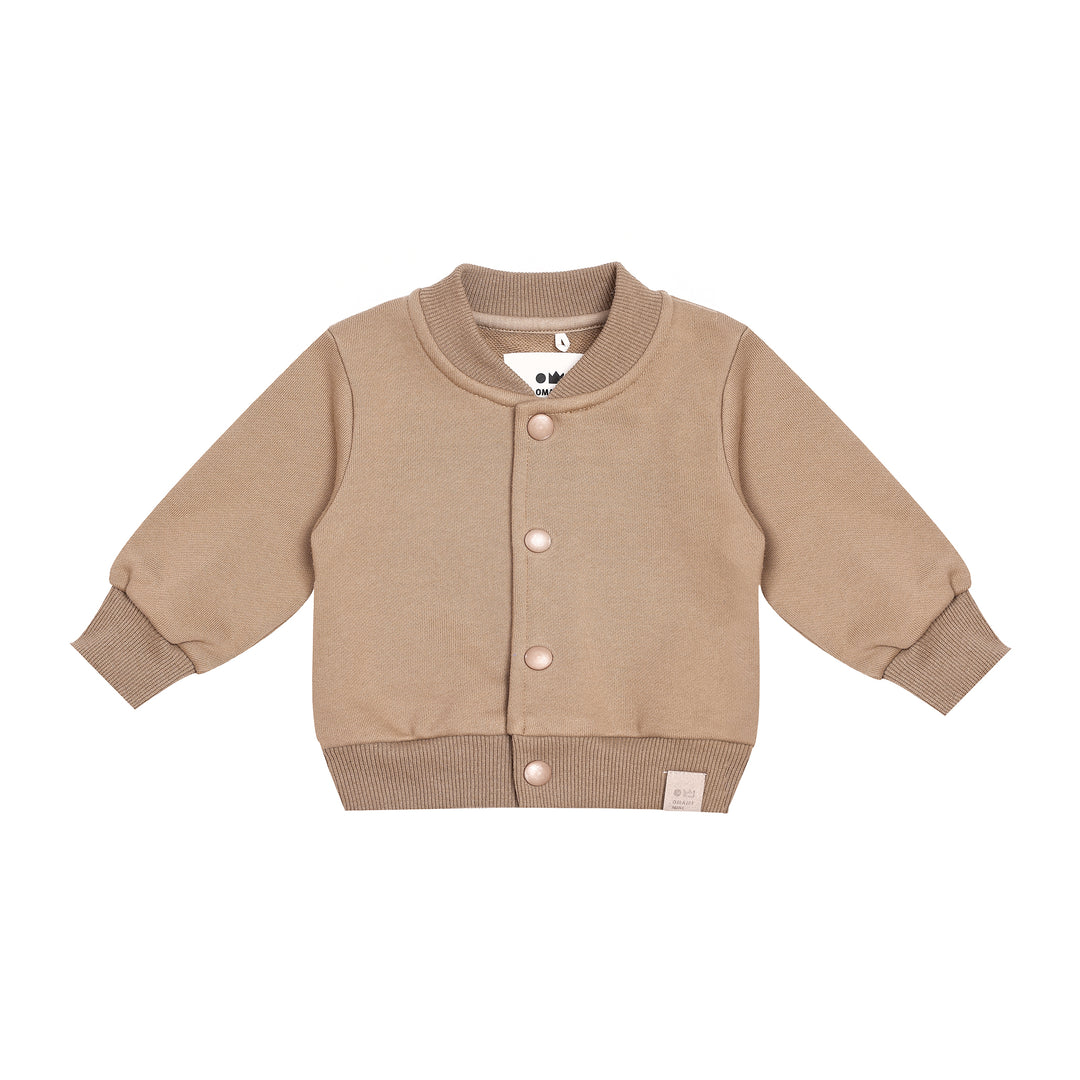 OM712/713-BABY TERRY BOMBER/JOGGER SET-Brown