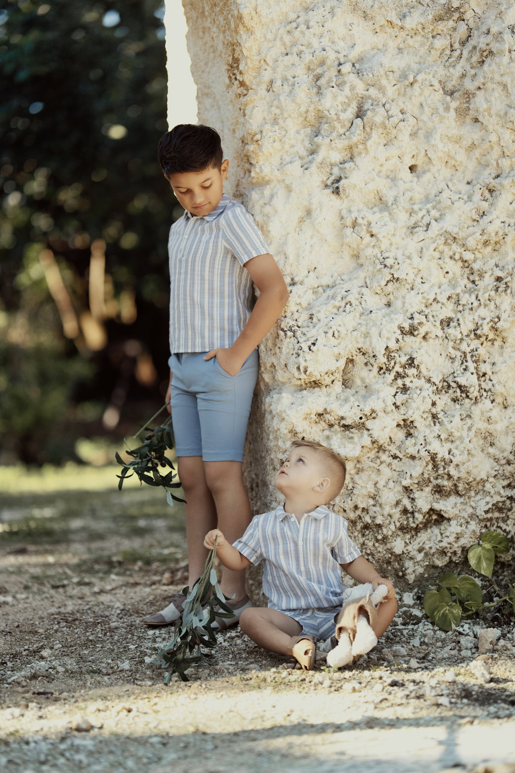 SEL FLAT COLLAR SHIRT-ICE BLUE