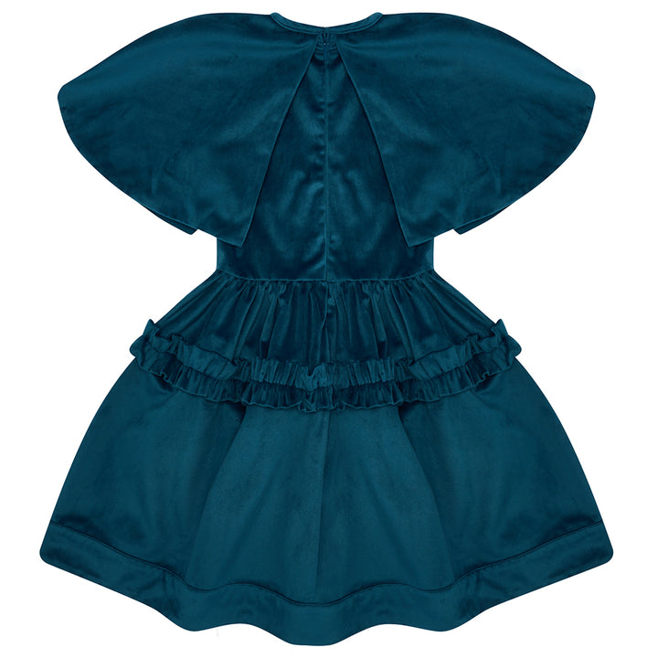 OPHELIA AT LARGE DRESS-WILD SWIM BLUE