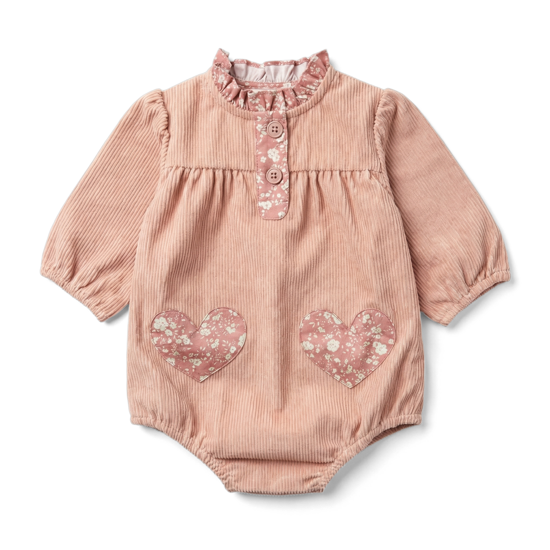 W266013 OVERALL SYLVETTE BIG CORDUROY - PINK
