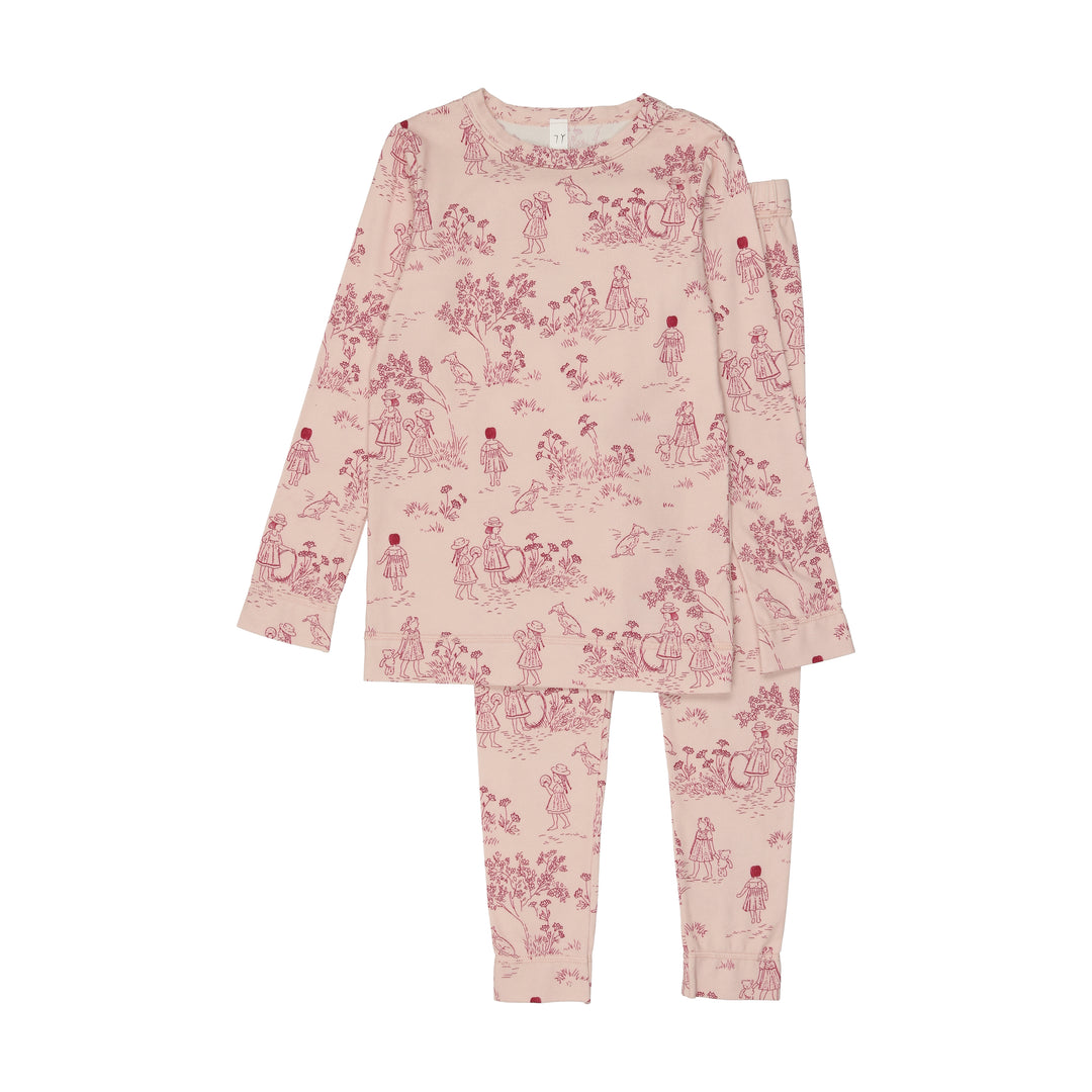 P619-GIRL OUTDOOR TOILE