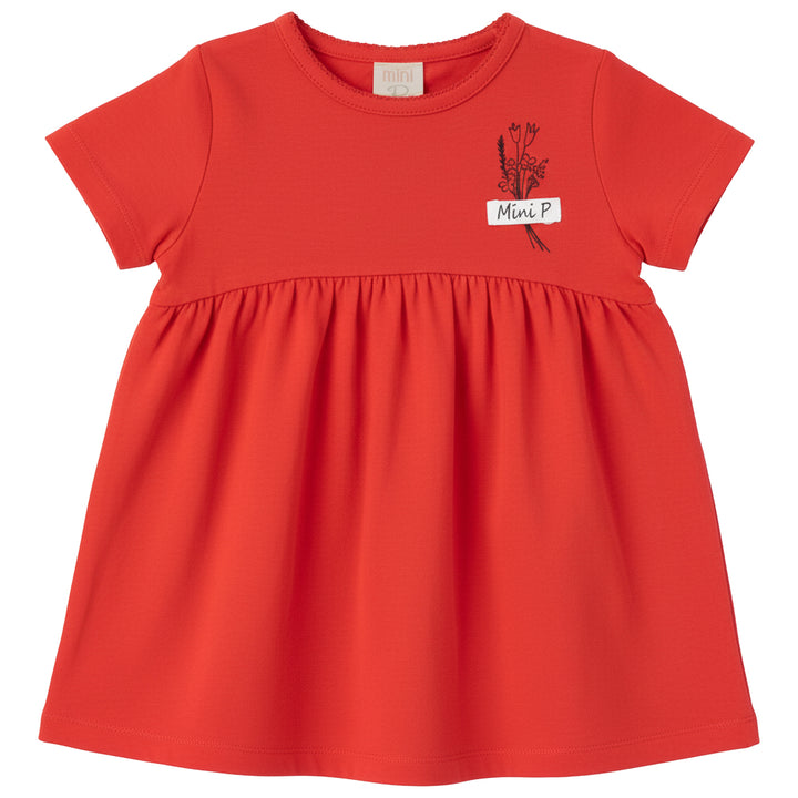 P7300 MINI P TAB DRESS-RED