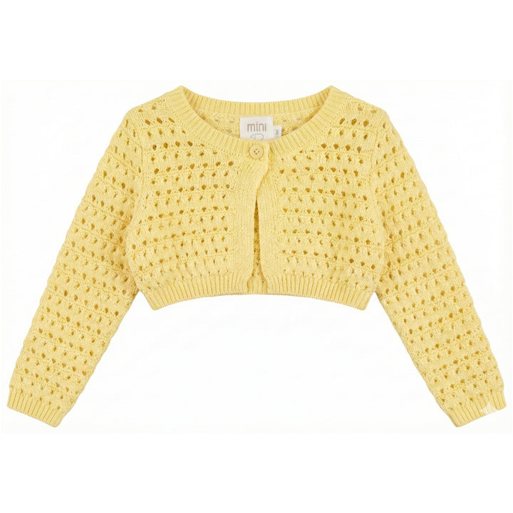 P7308 CARDIGAN-YELLOW