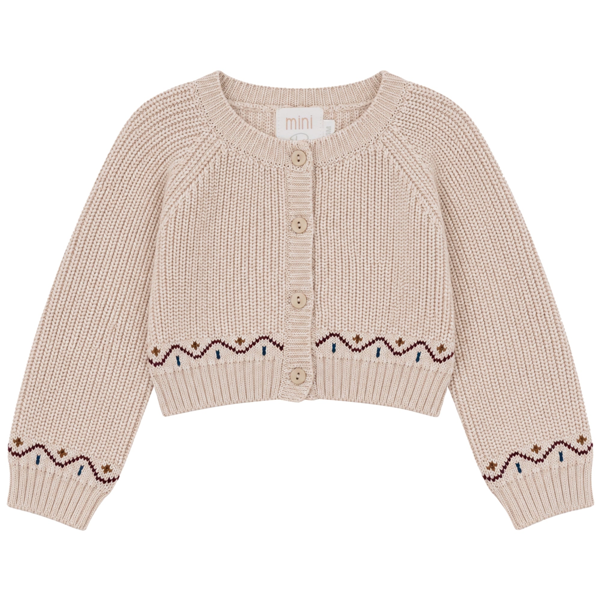 P8314 KNIT CARDIGAN-CREAM – whoopikids