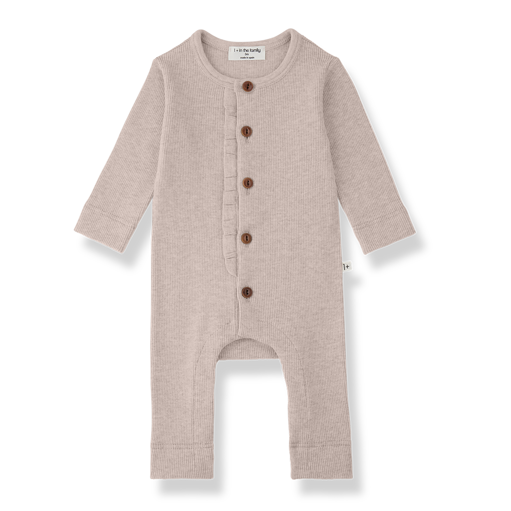 PAVIA GIRLY JUMPSUIT - NUDE