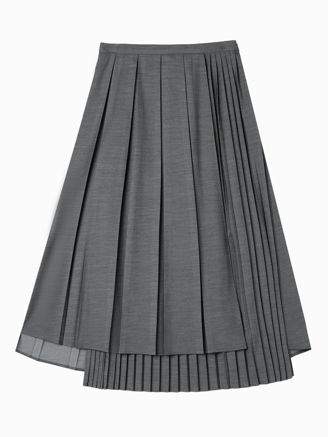 L410 Kelsey Midi Skirt Grey