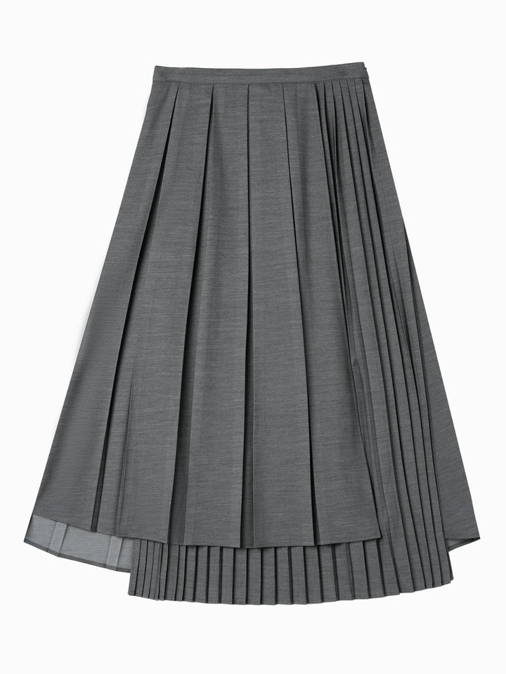 L410 Kelsey Midi Skirt Grey