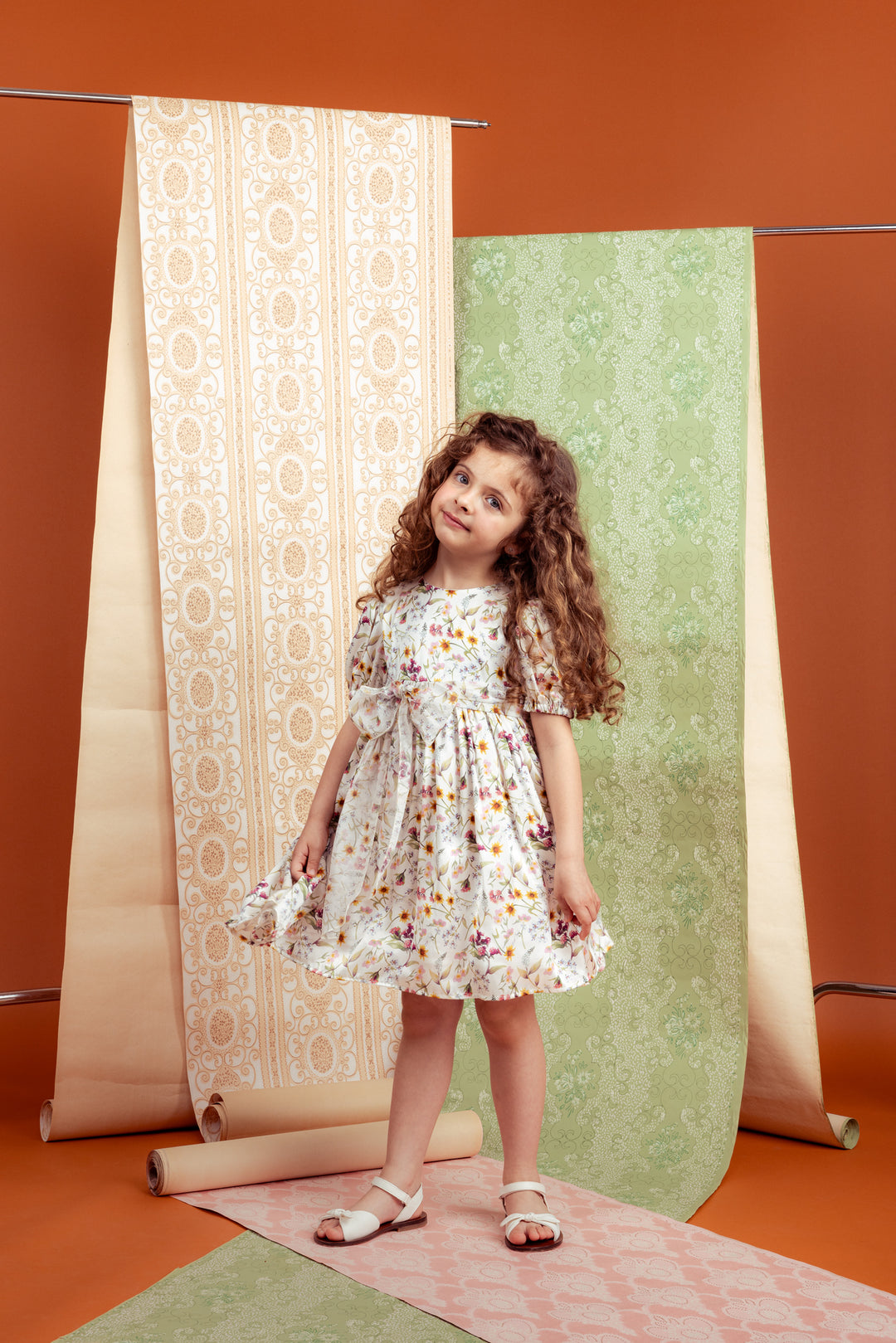 Special Edition Eden Dress Cotton Chiffon Longer Length-Multicolor