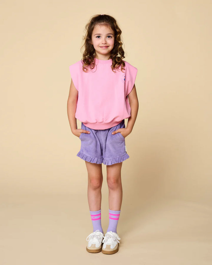 Shoulder Top - Cashmere Rose