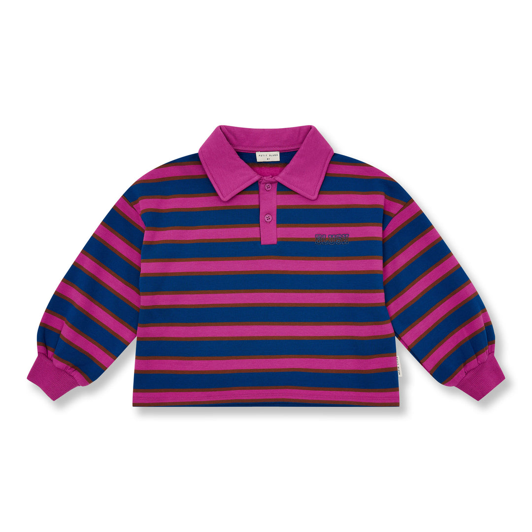 113 Polo Sweater - Stripe
