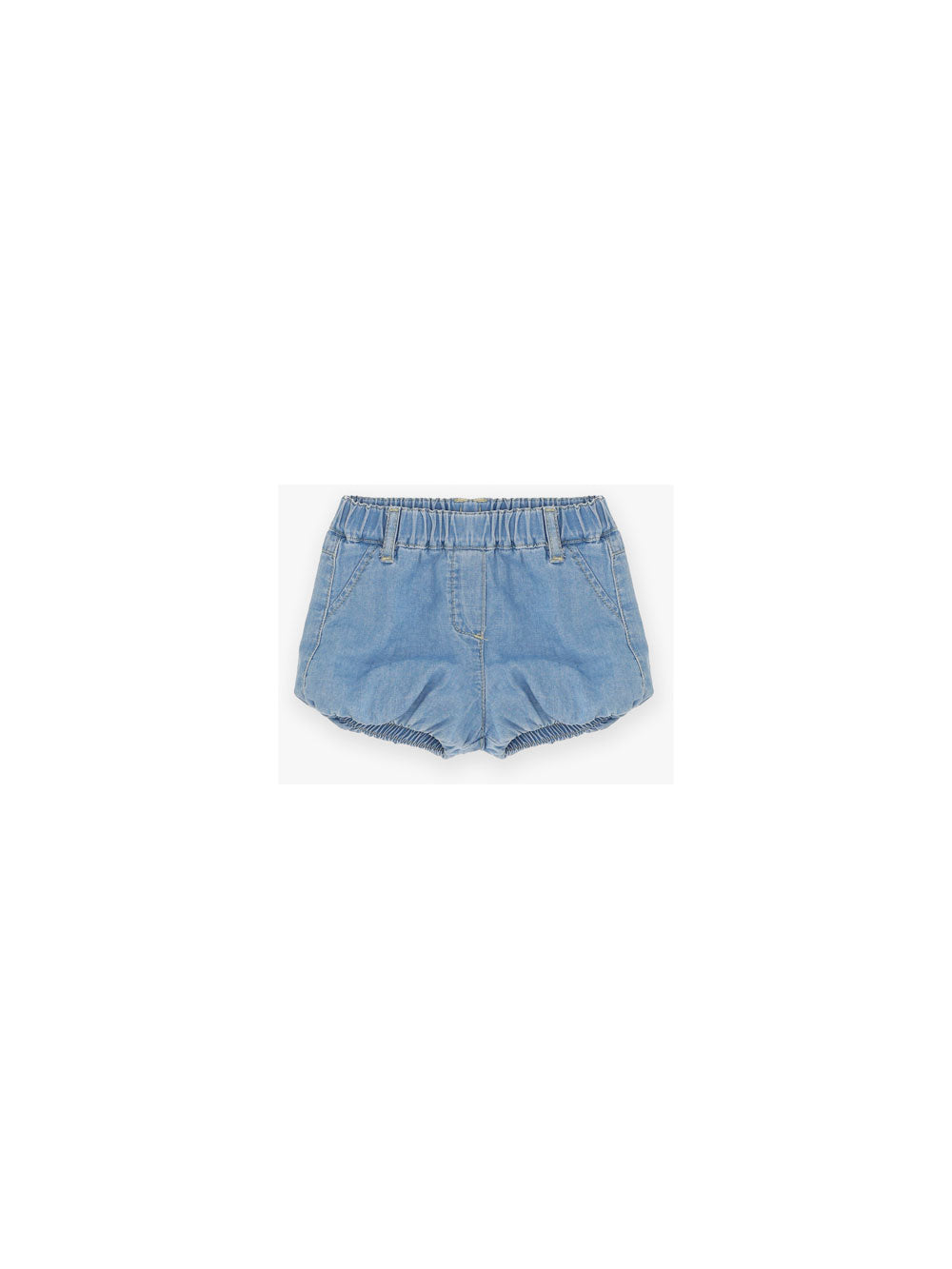 RE25010-Shorts-Denim Blu