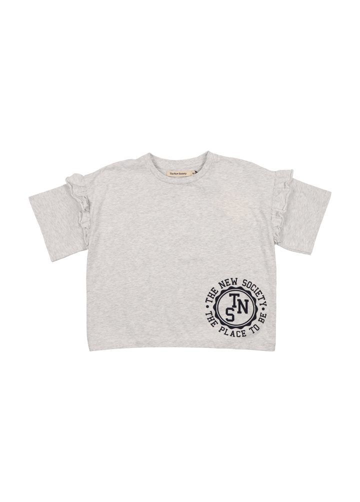 REINE SPECIAL GIRL TEE-Grey Melange