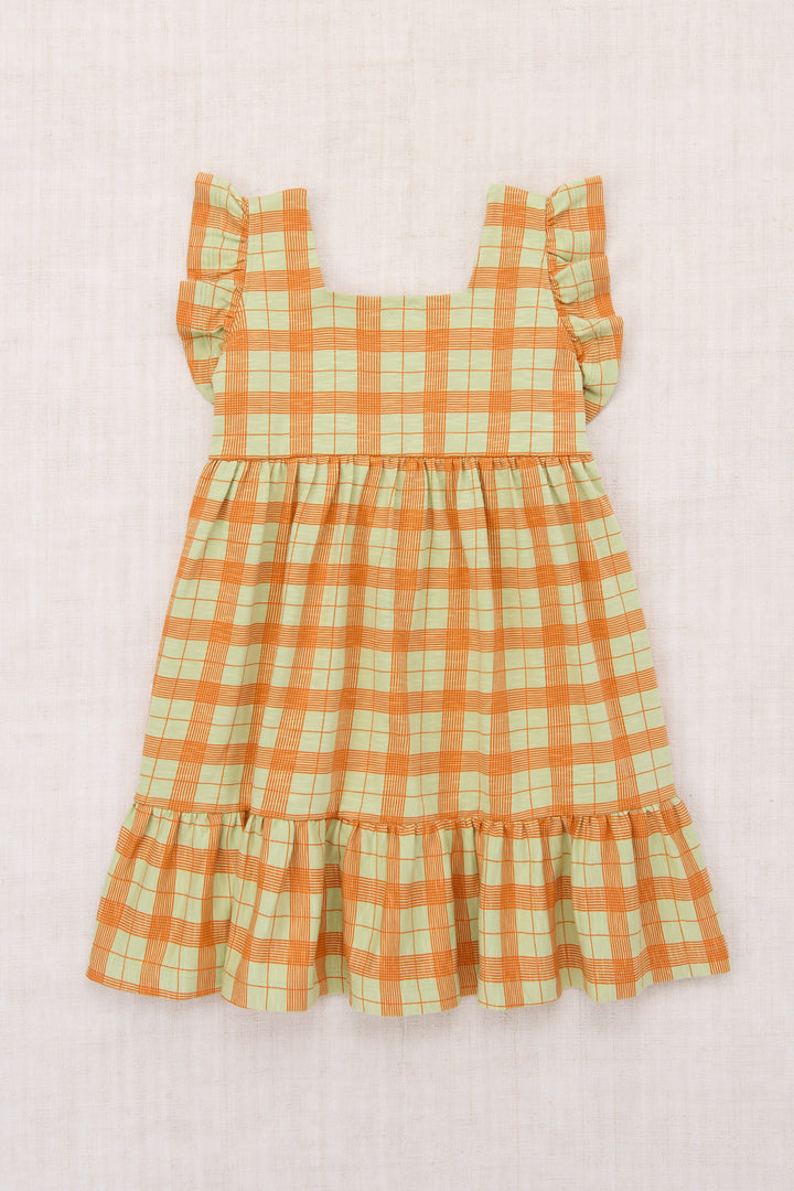 RUFFLE SLEEVE DRESS-TIGRIS PIAZZA