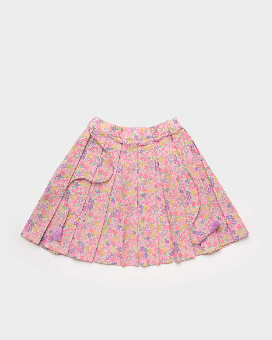RUTH SKIRT-EMMA FLORAL PURPLE