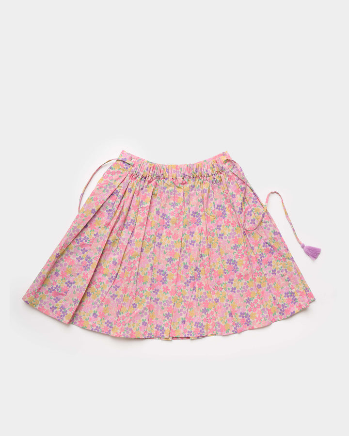 RUTH SKIRT-EMMA FLORAL PURPLE