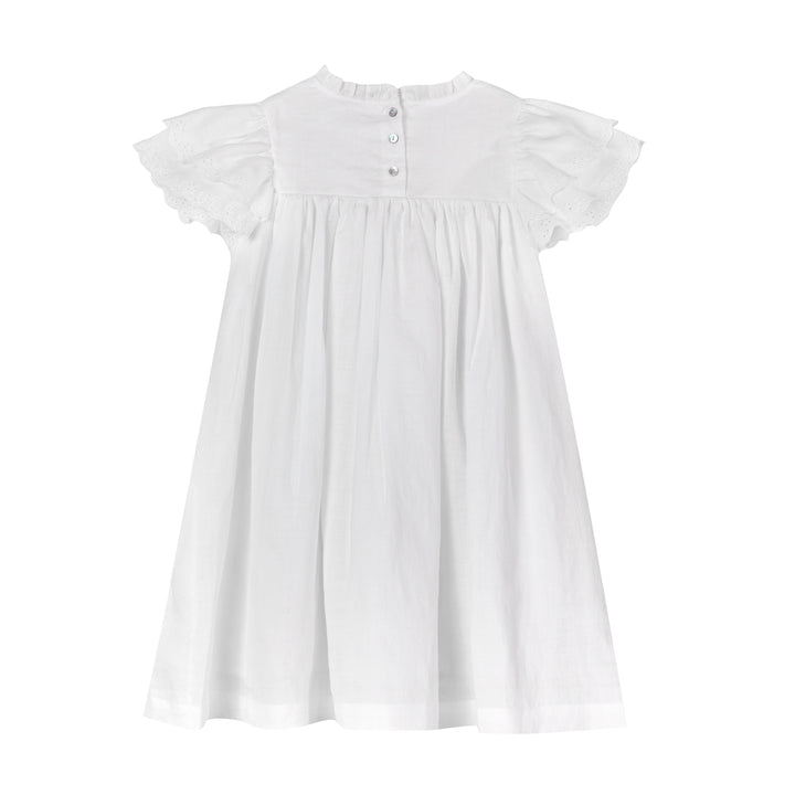 Vanya Dress-White
