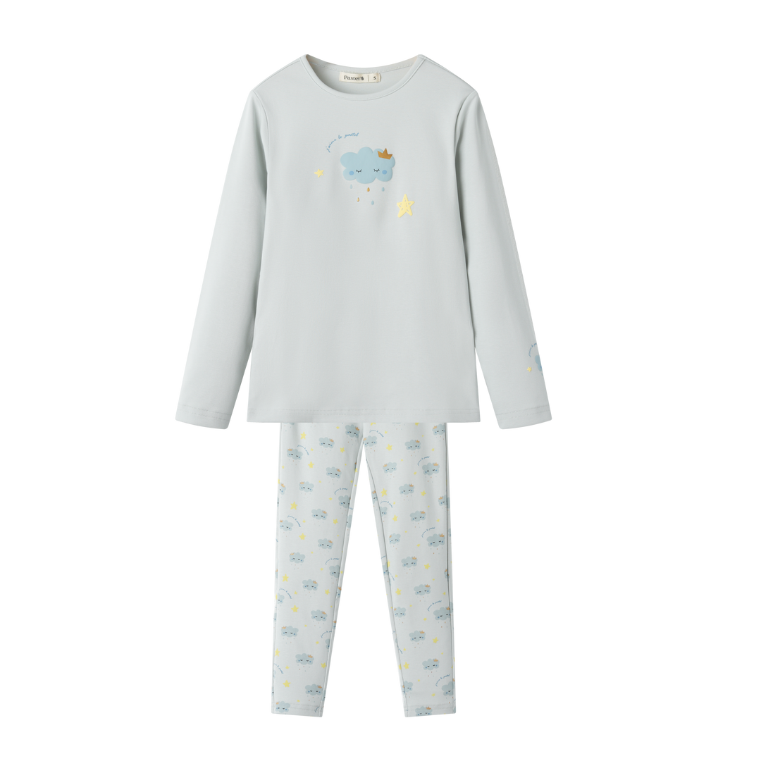 MIDNIGHT SKY PAJAMA-LIGHT BLUE