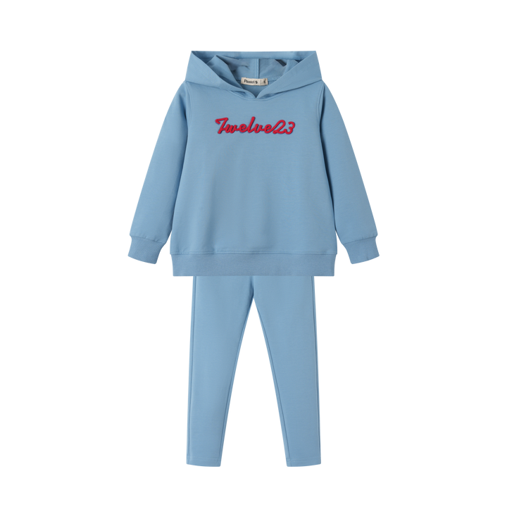 1223 HOODED SET-BLUE