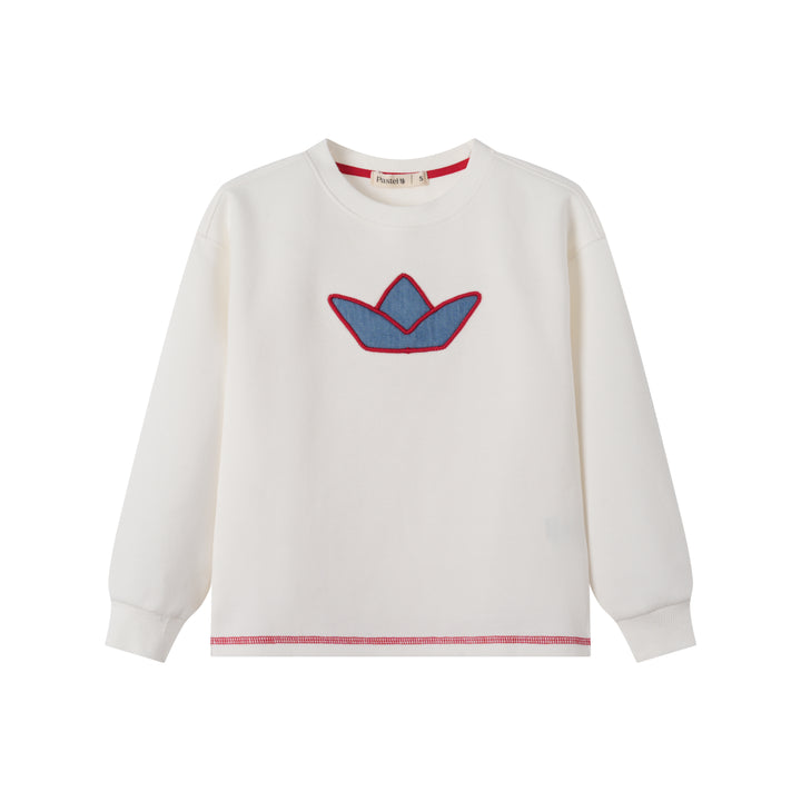 SAILING SWEATSHIRT-WHITE