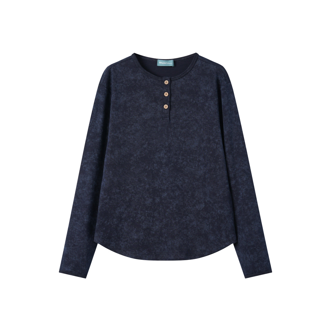 TEEN HENLEY-NAVY