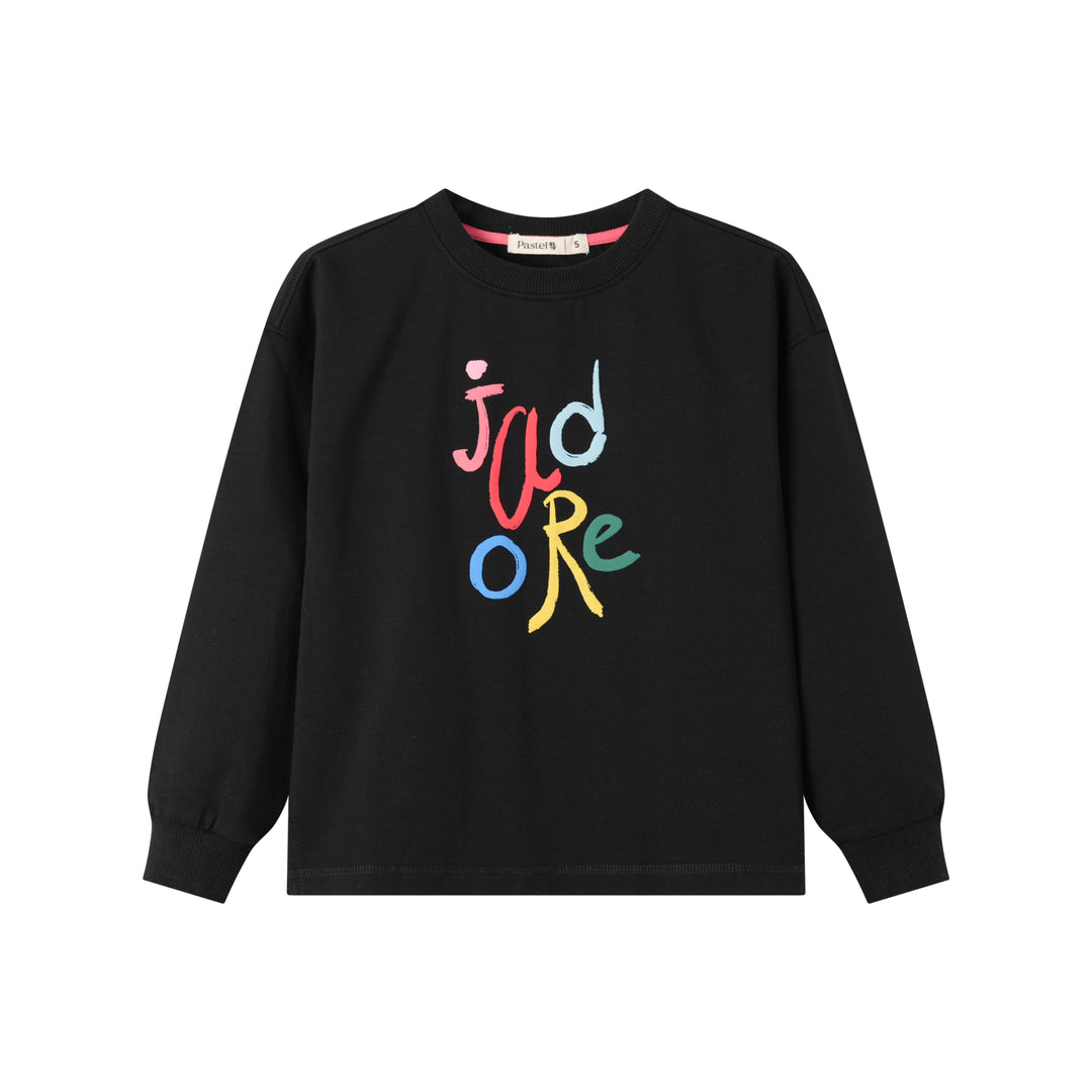 JADORE SWEATSHIRT-BLACK