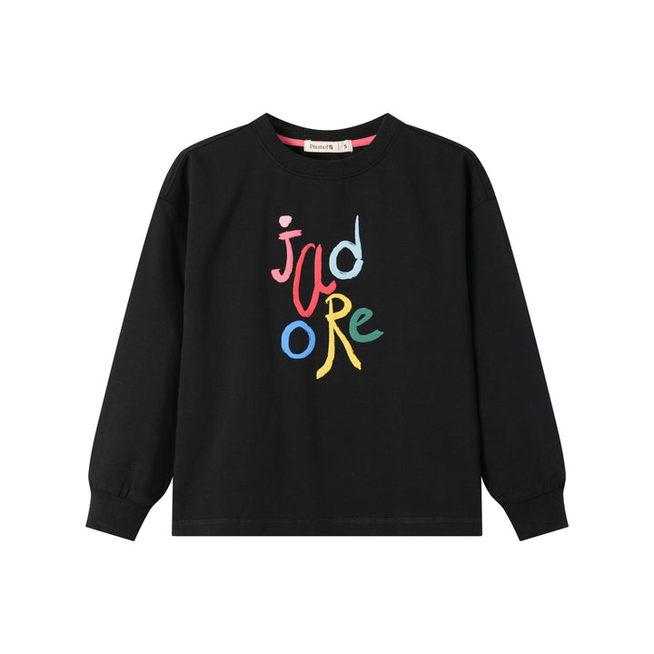 JADORE SWEATSHIRT-BLACK