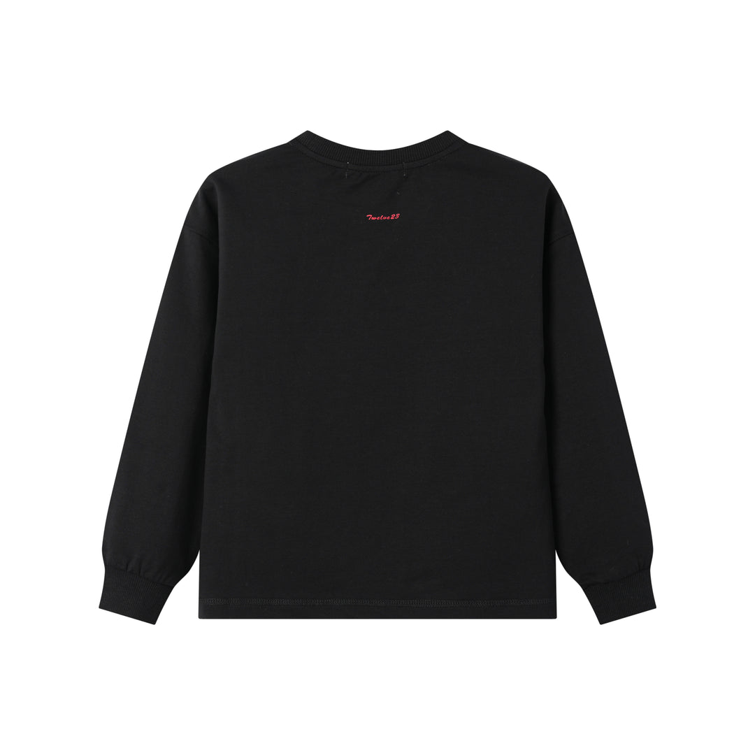 JADORE SWEATSHIRT-BLACK