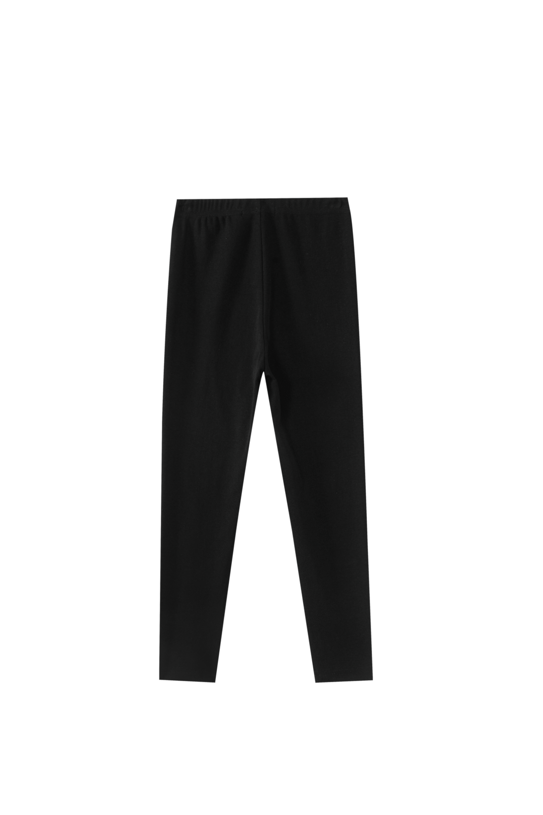 PAJAMA SET WITH CENTER EMBROIDERY-BLACK