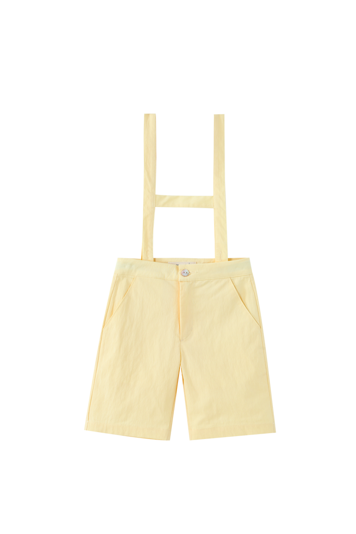 SHORT SUSPENDER PANT-YELLOW