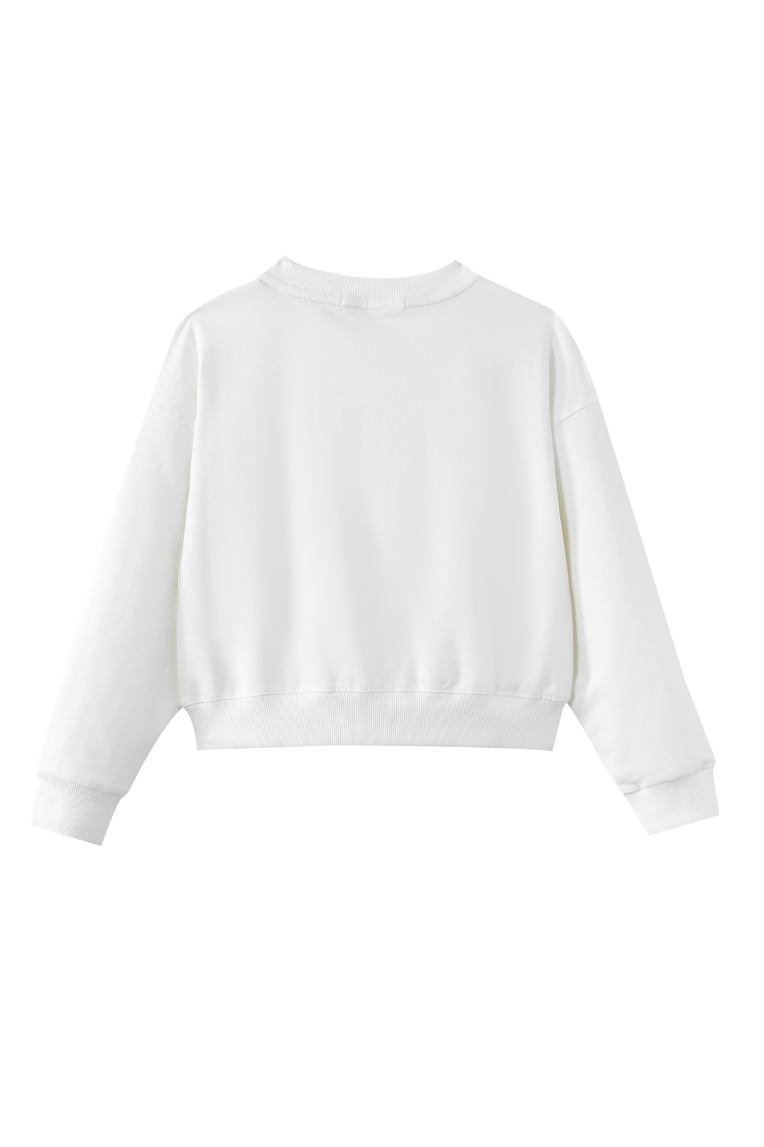 LARGE CHERRY ICON SWEATSHIRT-WHITE MULTI