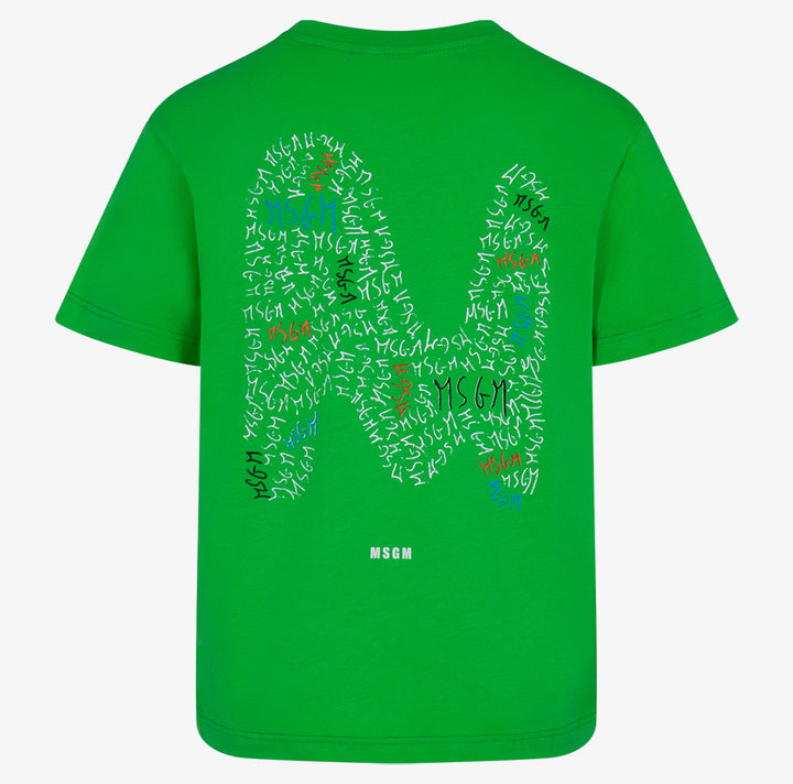 JBTH232-BOYS S/S T-SHIRT-GREEN