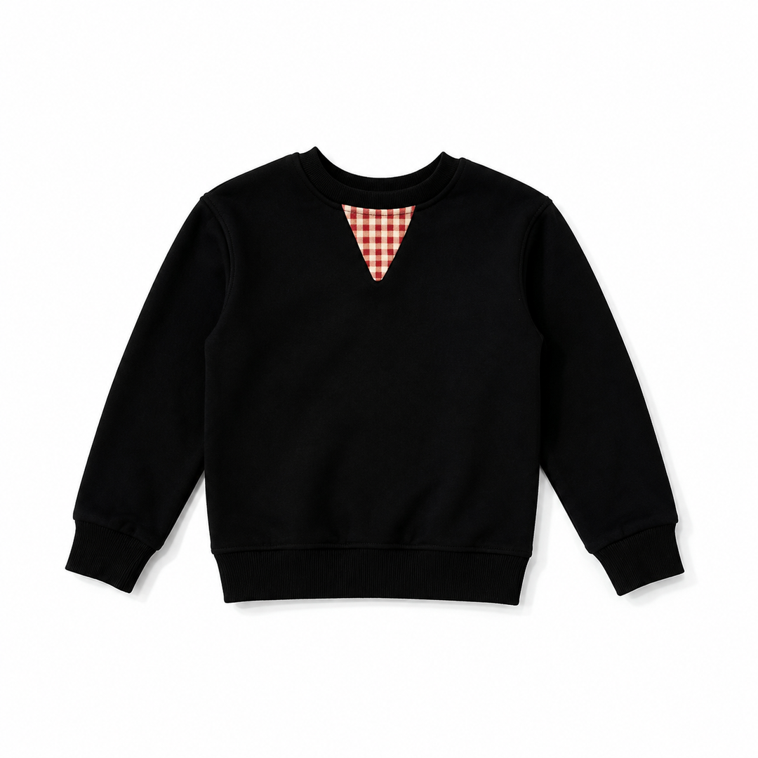 SP2605 BOYS PATCH SWEATSHIRT