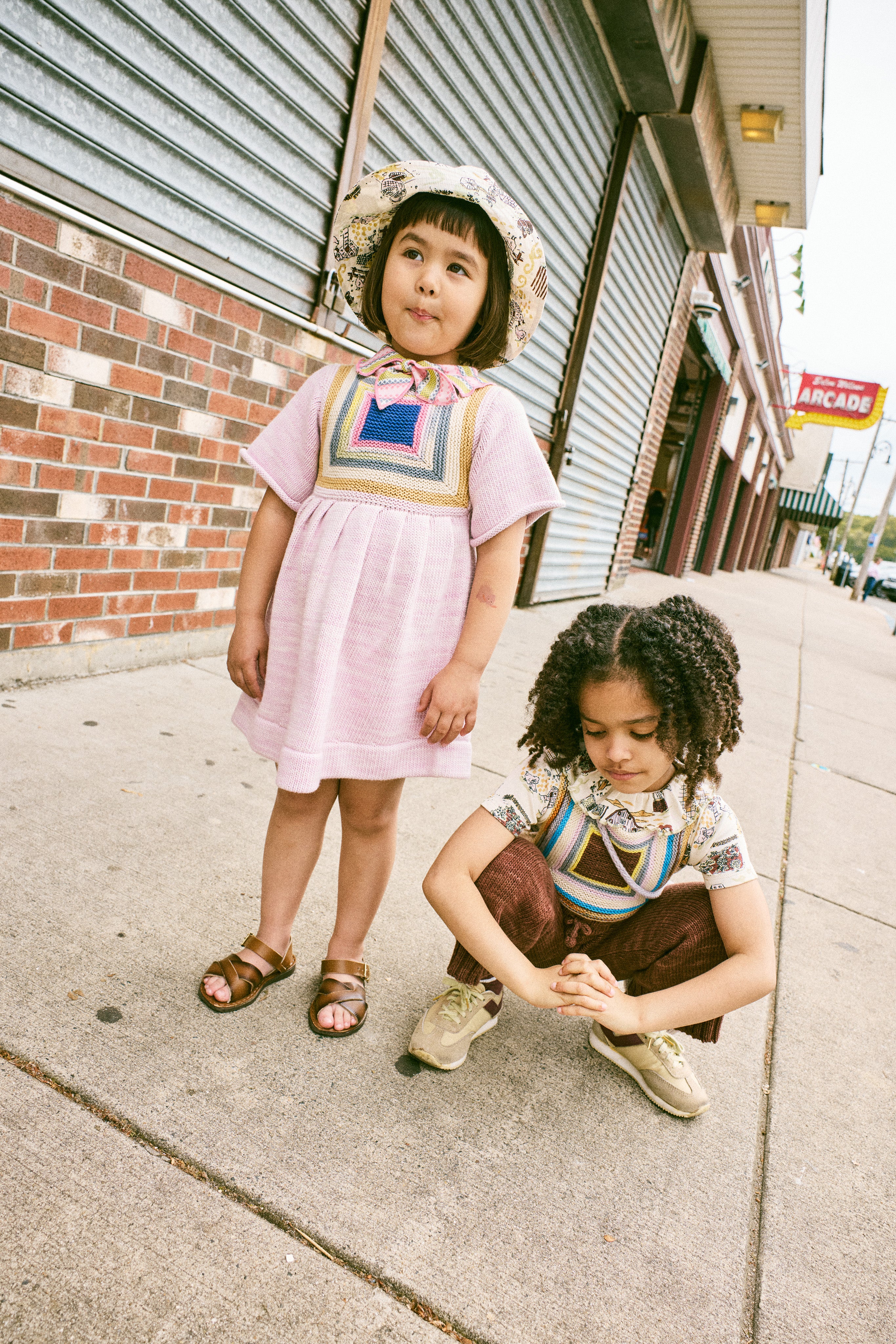 LOG CABIN DRESS-AURA – whoopikids